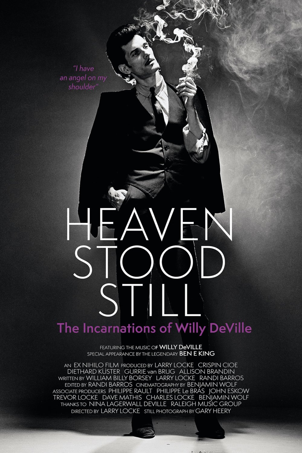 L'affiche du film Heaven Stood Still: The Incarnations of Willy DeVille