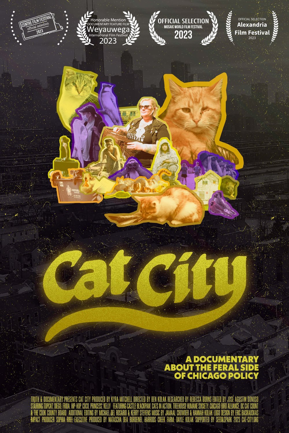 L'affiche du film Cat City