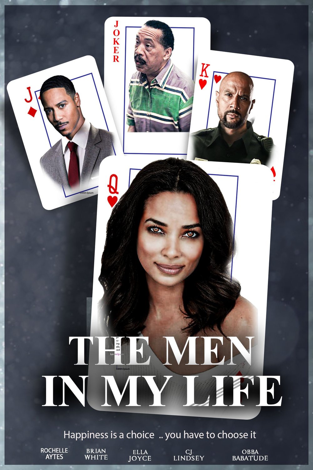 L'affiche originale du film The Men in My Life en anglais