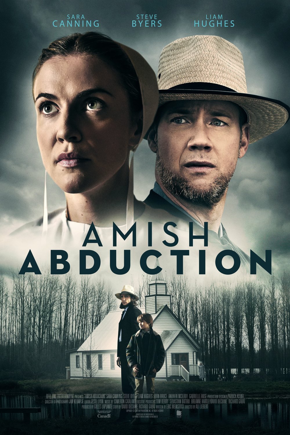 L'affiche du film Amish Abduction