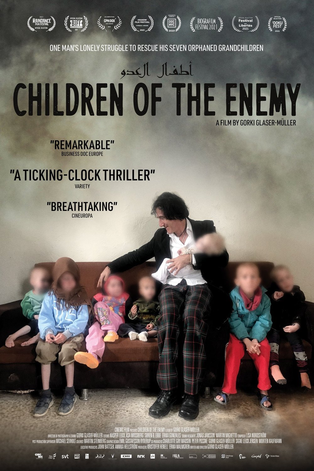 Swedish poster of the movie Children of the Enemy